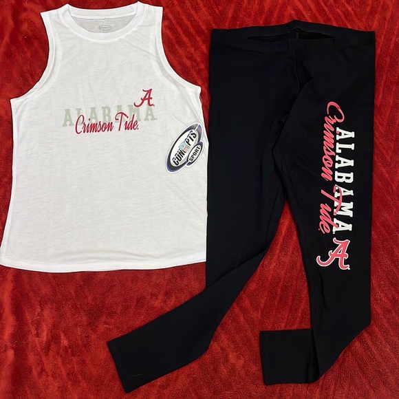 NWT Concepts Sports 2 piece College University of Alabama sleep set - Picture 1 of 6